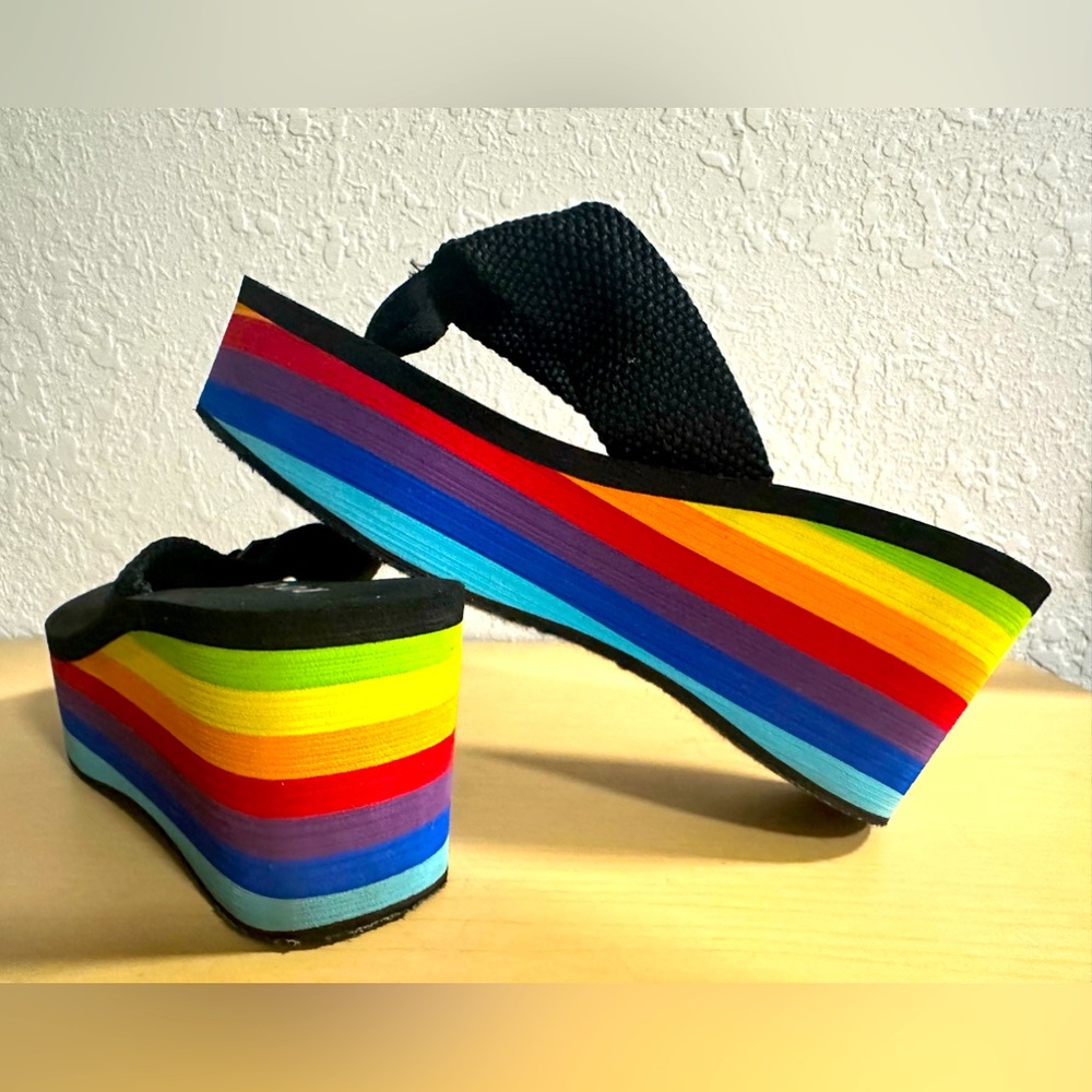 RocketDog Rainbow Platform Sandals